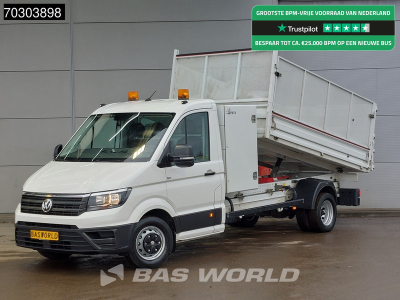 Volkswagen Crafter 177pk Kipper met Kist Dubbellucht 3,5t Trekhaak Airco Euro6 Kieper Tipper Benne Airco Trekhaak - Малотоннажный самосвал: фото 1 Volkswagen Crafter 177pk Kipper met Kist Dubbellucht 3,5t Trekhaak Airco Euro6 Kieper Tipper Benne Airco Trekhaak - Малотоннажный самосвал: фото 1