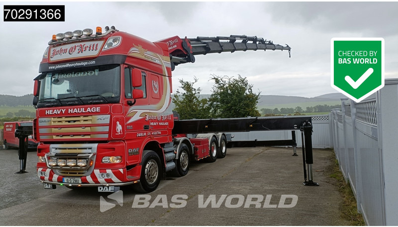 DAF XF105.510 XF 8X4 Palfinger PK150.002 Kran Crane Winch Big-Axle Euro 5 - Грузовик бортовой/ Платформа, Автоманипулятор: фото 1 DAF XF105.510 XF 8X4 Palfinger PK150.002 Kran Crane Winch Big-Axle Euro 5 - Грузовик бортовой/ Платформа, Автоманипулятор: фото 1