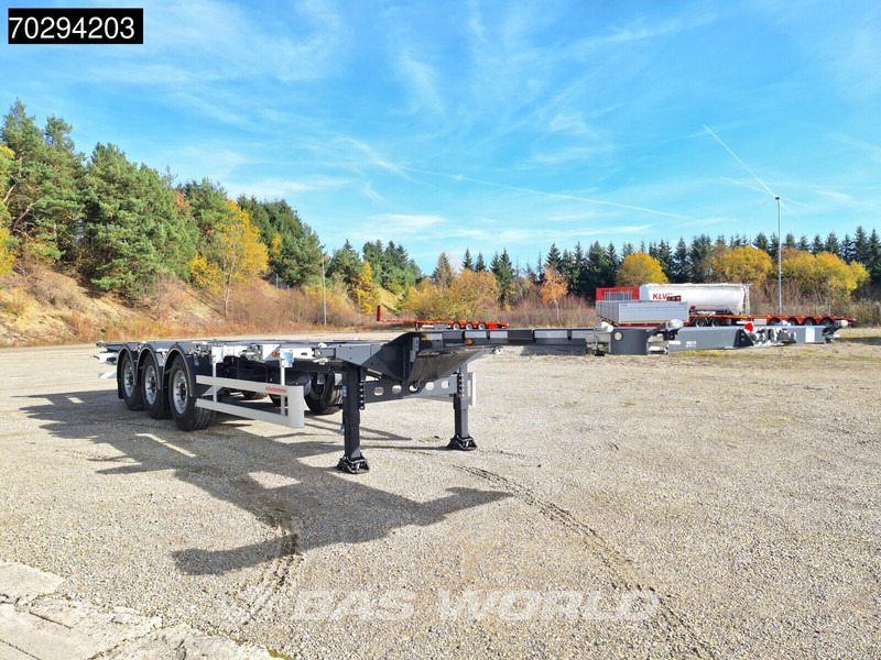 Kässbohrer K.SHG S / 40 - 12 / 27 EU 3 axles NEW! Container Chassis - Полуприцеп-контейнеровоз/ Сменный кузов: фото 5 Kässbohrer K.SHG S / 40 - 12 / 27 EU 3 axles NEW! Container Chassis - Полуприцеп-контейнеровоз/ Сменный кузов: фото 5