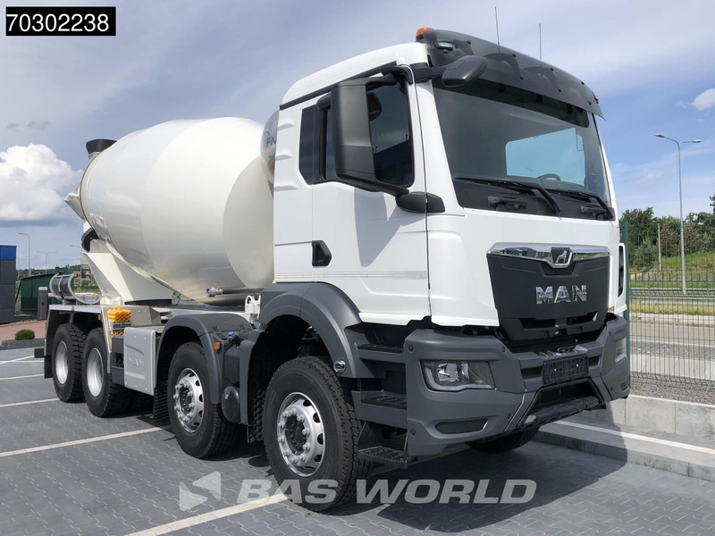 MAN TGS 41.400 8X4 10m3 FML mixer Steelsuspension Manual Airco EURO 2 - Автобетоносмеситель: фото 3 MAN TGS 41.400 8X4 10m3 FML mixer Steelsuspension Manual Airco EURO 2 - Автобетоносмеситель: фото 3