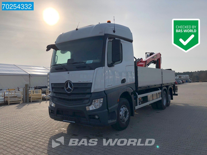 Mercedes-Benz Actros 2646 6X2 Palfinger PK 20.501 L Kran Crane Automatic Euro 6 - Грузовик бортовой/ Платформа, Автоманипулятор: фото 1 Mercedes-Benz Actros 2646 6X2 Palfinger PK 20.501 L Kran Crane Automatic Euro 6 - Грузовик бортовой/ Платформа, Автоманипулятор: фото 1