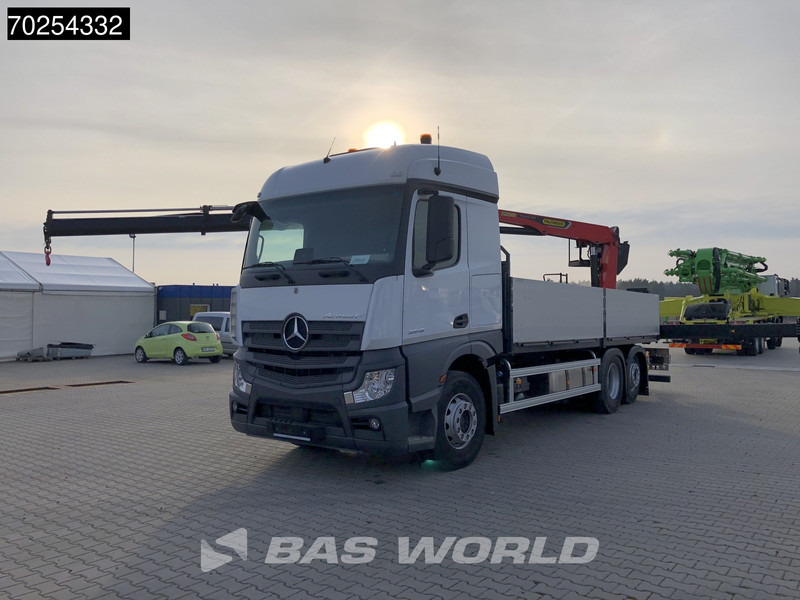 Mercedes-Benz Actros 2646 6X2 Palfinger PK 20.501 L Kran Crane Automatic Euro 6 - Грузовик бортовой/ Платформа, Автоманипулятор: фото 2 Mercedes-Benz Actros 2646 6X2 Palfinger PK 20.501 L Kran Crane Automatic Euro 6 - Грузовик бортовой/ Платформа, Автоманипулятор: фото 2