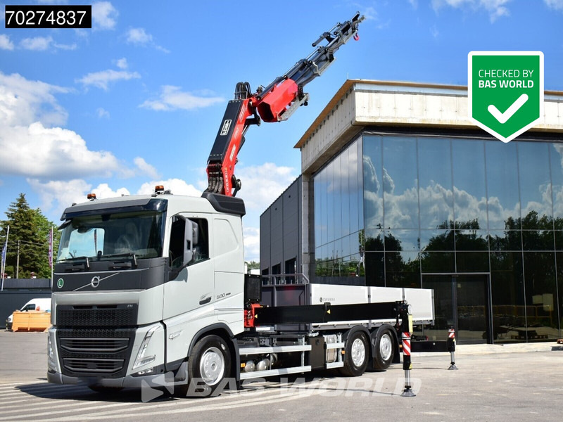 Volvo FH 500 6X2 Fassi F545RA Kran Crane VEB+ Lift-Lenkachse Euro 6 Fassi - Грузовик бортовой/ Платформа, Автоманипулятор: фото 5 Volvo FH 500 6X2 Fassi F545RA Kran Crane VEB+ Lift-Lenkachse Euro 6 Fassi - Грузовик бортовой/ Платформа, Автоманипулятор: фото 5