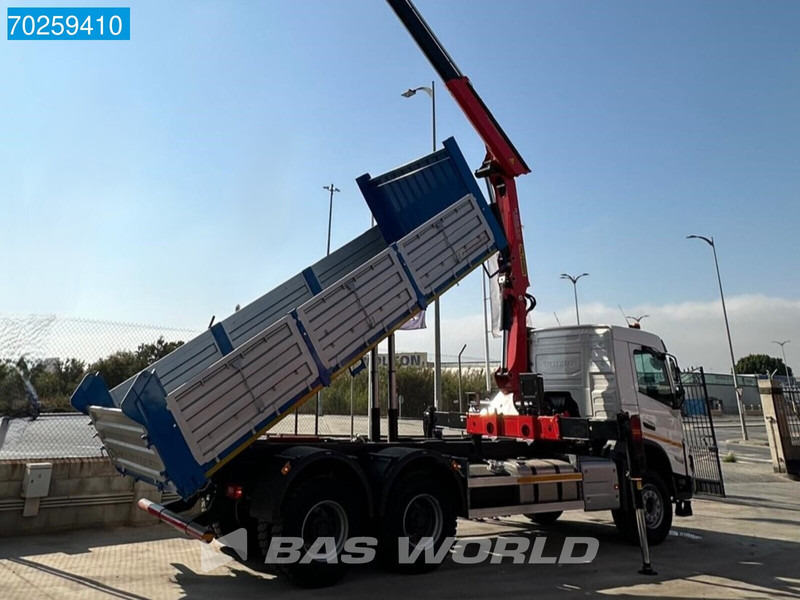 Volvo FMX 430 6X4 Palfinger PK24.001 SLD5 Kran Crane 12m3 Big-Axle Euro 6 - Самосвал, Автоманипулятор: фото 2 Volvo FMX 430 6X4 Palfinger PK24.001 SLD5 Kran Crane 12m3 Big-Axle Euro 6 - Самосвал, Автоманипулятор: фото 2