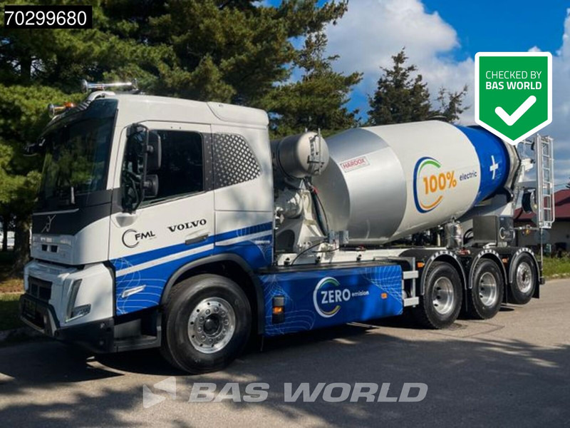 Volvo FMX 670 8X4 100% ELectric 490 kW 10m3 FML Mixer Lift/Steering Axle - Автобетоносмеситель: фото 1 Volvo FMX 670 8X4 100% ELectric 490 kW 10m3 FML Mixer Lift/Steering Axle - Автобетоносмеситель: фото 1