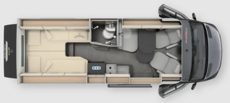 Malibu Genius 641 LE - Кастенваген: фото 1 Malibu Genius 641 LE - Кастенваген: фото 1