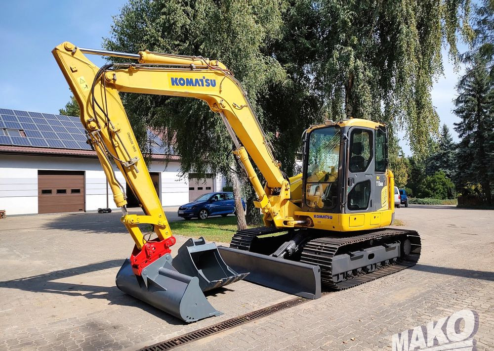 Komatsu PC118MR-8 - Гусеничный экскаватор: фото 1 Komatsu PC118MR-8 - Гусеничный экскаватор: фото 1