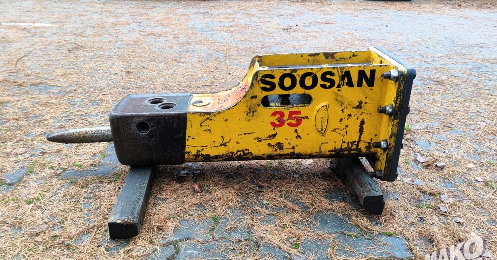 Młot hydrauliczny Soosan SQ35 230kg do koparki - Навесное оборудование для Строительной техники: фото 5 Młot hydrauliczny Soosan SQ35 230kg do koparki - Навесное оборудование для Строительной техники: фото 5
