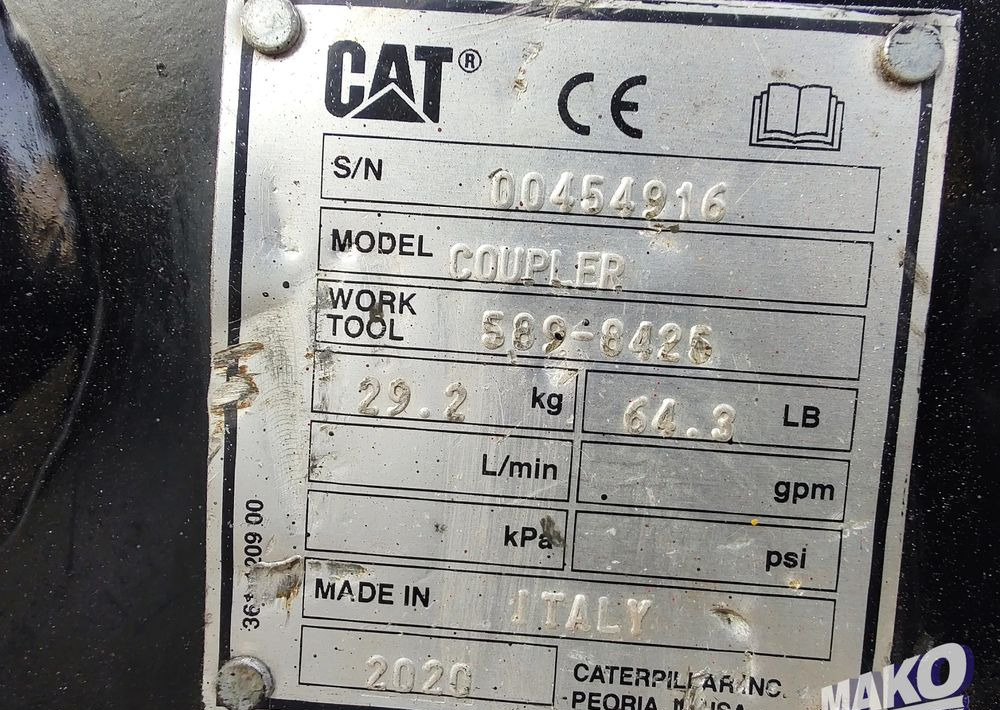 Szybkozłącze mechaniczne CAT Verachtert CW05 - Навесное оборудование для Строительной техники: фото 3 Szybkozłącze mechaniczne CAT Verachtert CW05 - Навесное оборудование для Строительной техники: фото 3