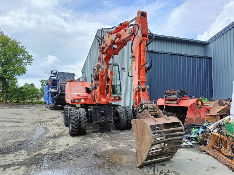 FIAT-HITACHI FH120W bandenkraan Wheel Excavator graafmachine - Колёсный экскаватор: фото 3 FIAT-HITACHI FH120W bandenkraan Wheel Excavator graafmachine - Колёсный экскаватор: фото 3
