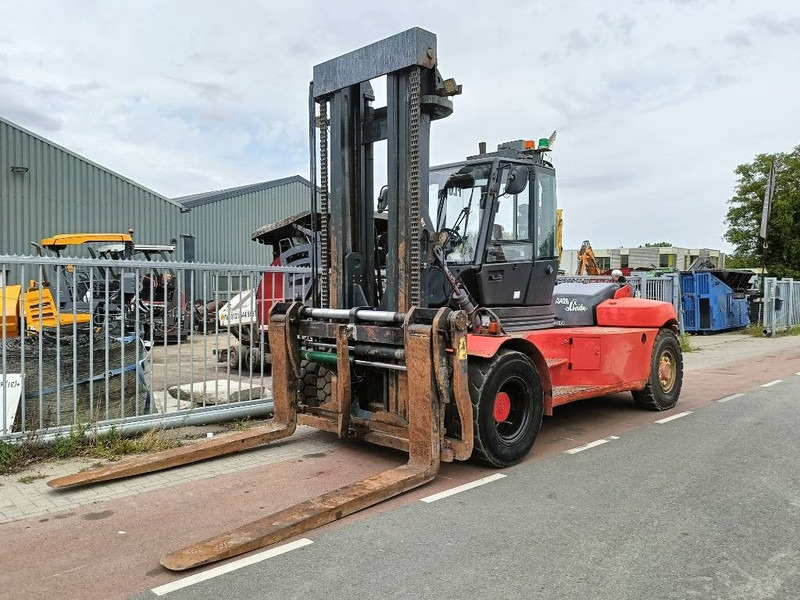 Дизельный погрузчик Linde H160 diesel 16T heftruck forklift stapler low mast: фото 12