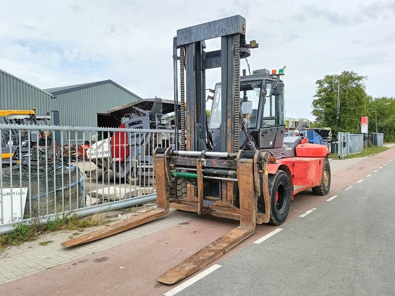 Дизельный погрузчик Linde H160 diesel 16T heftruck forklift stapler low mast: фото 11