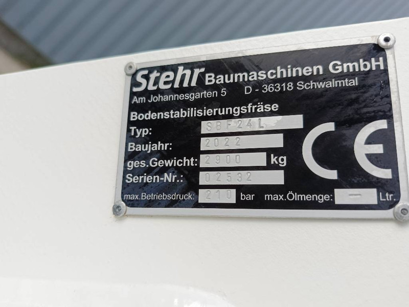 Скрепер STEHR sbf24L SBS3000 grondfrees + kalk bulk 2022 CE: фото 15
