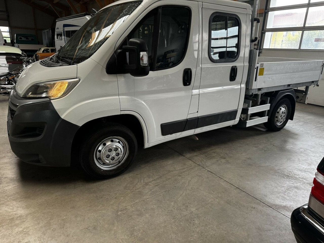 Малотоннажный самосвал, Грузопассажирский фургон Fiat Ducato Jumper 2.2 HDI Doka 3-Seiten Kipper: фото 10
