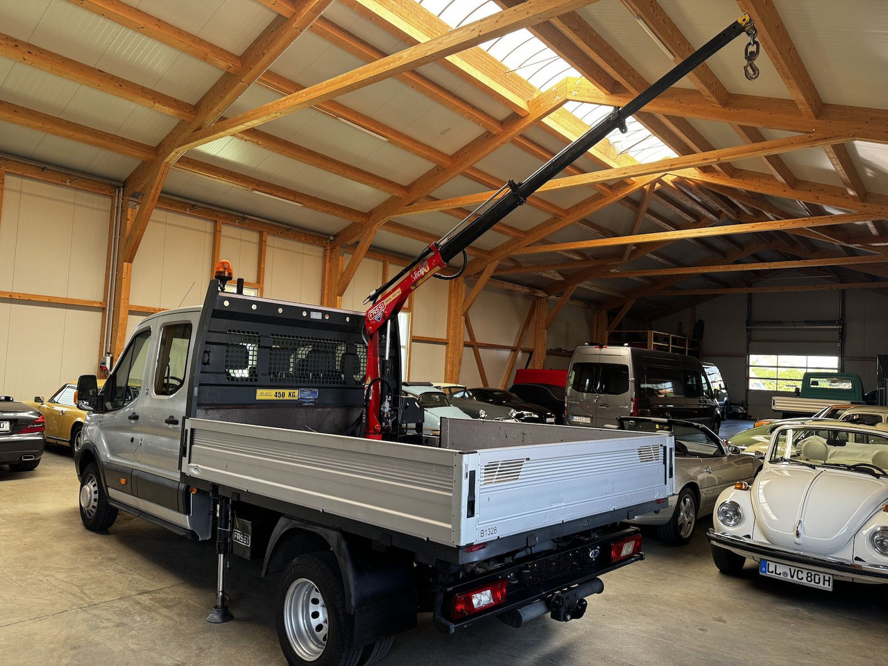 Ford Transit FT 350 DokaTdCI 1.2t Fassi Kran - Малотоннажный бортовой грузовик, Грузопассажирский фургон: фото 2 Ford Transit FT 350 DokaTdCI 1.2t Fassi Kran - Малотоннажный бортовой грузовик, Грузопассажирский фургон: фото 2