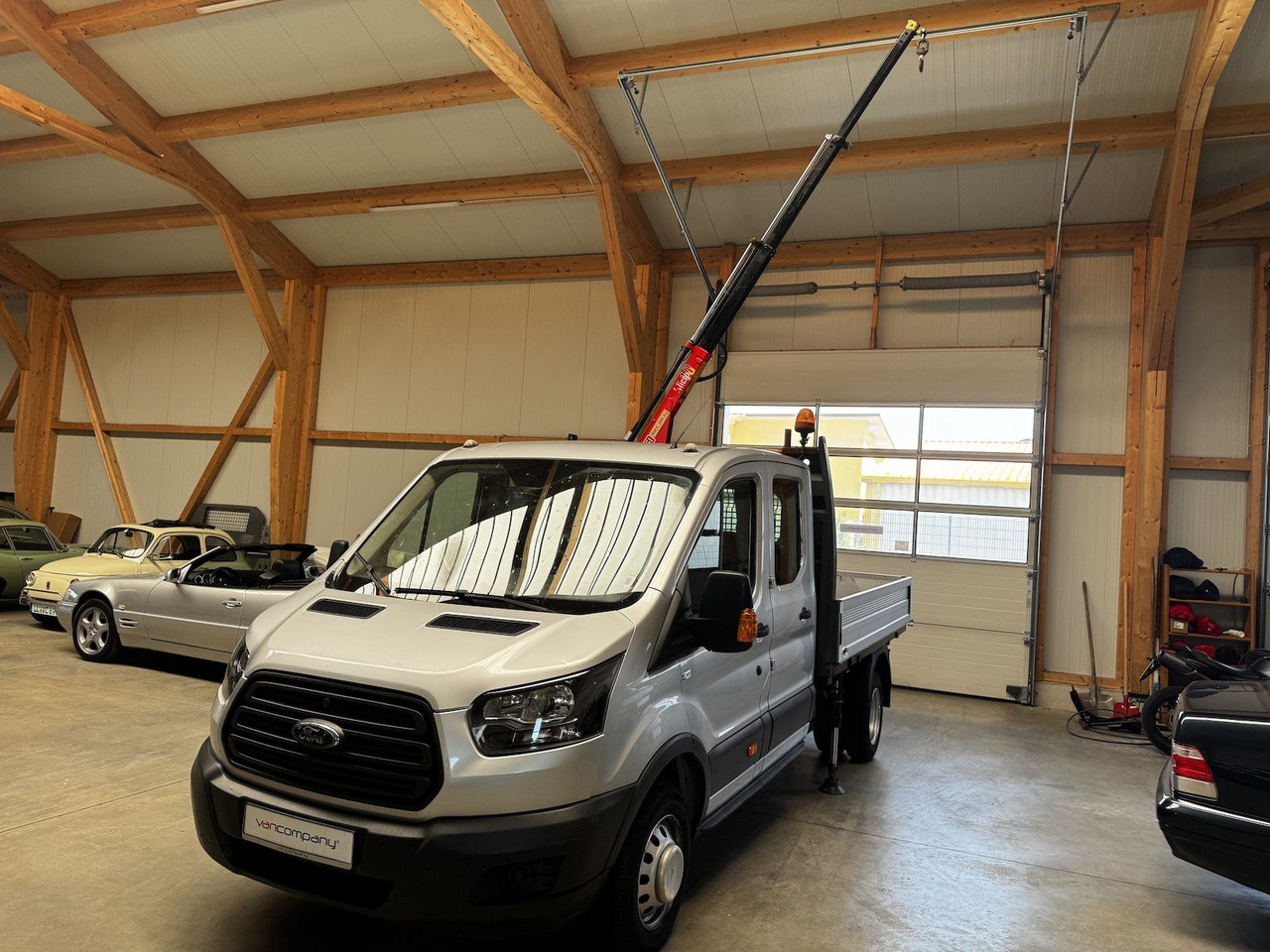 Ford Transit FT 350 DokaTdCI 1.2t Fassi Kran - Малотоннажный бортовой грузовик, Грузопассажирский фургон: фото 4 Ford Transit FT 350 DokaTdCI 1.2t Fassi Kran - Малотоннажный бортовой грузовик, Грузопассажирский фургон: фото 4
