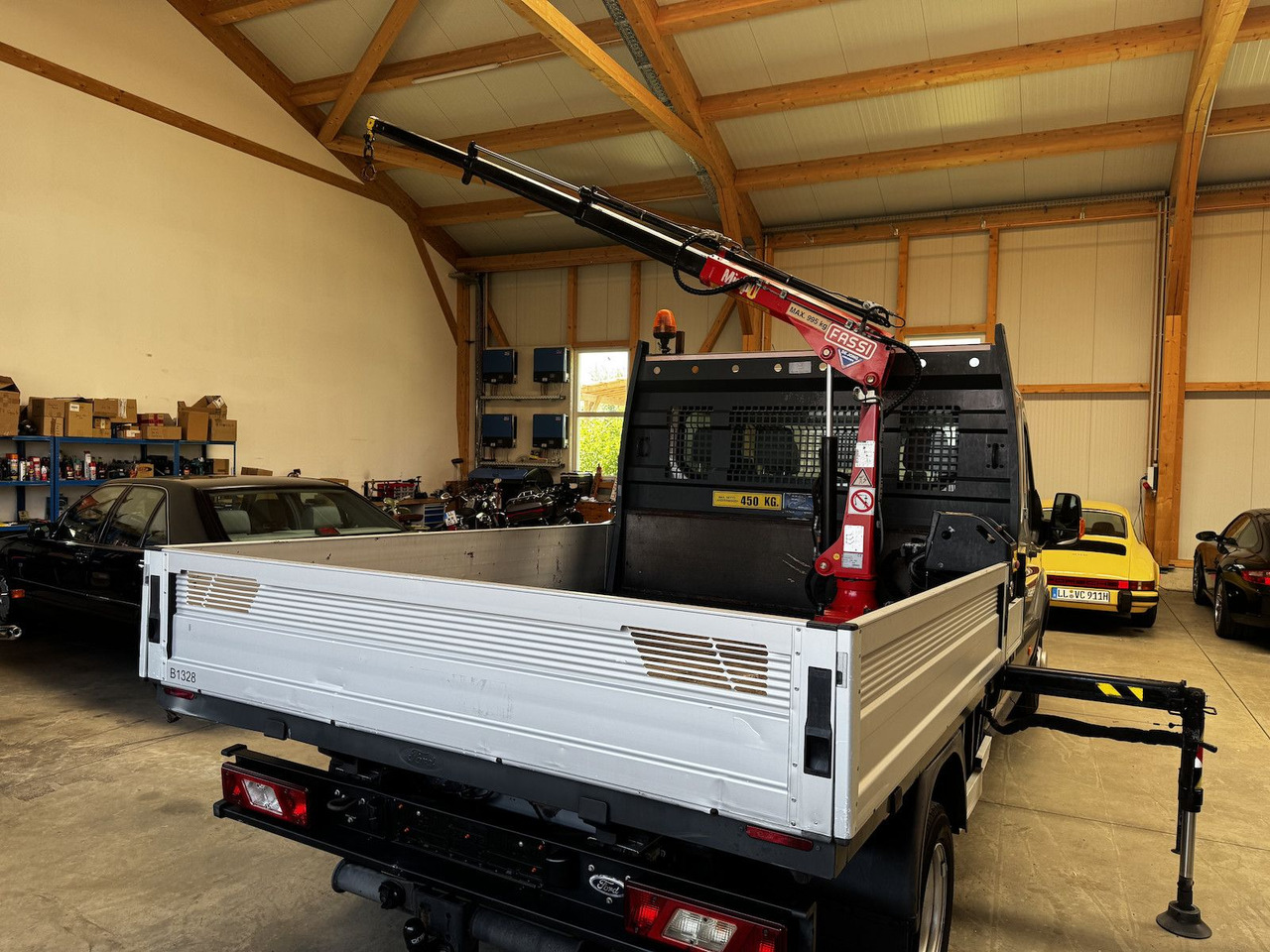 Ford Transit FT 350 DokaTdCI 1.2t Fassi Kran - Малотоннажный бортовой грузовик, Грузопассажирский фургон: фото 3 Ford Transit FT 350 DokaTdCI 1.2t Fassi Kran - Малотоннажный бортовой грузовик, Грузопассажирский фургон: фото 3