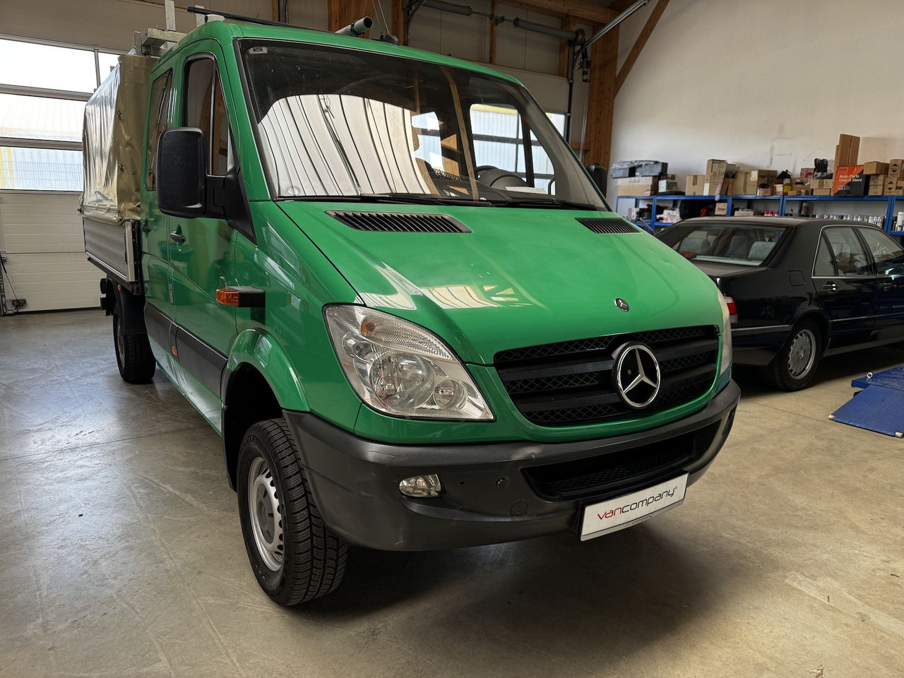 Mercedes-Benz Sprinter 315 CDI Doka 4x4 Allrad Untersetzung - Малотоннажный бортовой грузовик, Грузопассажирский фургон: фото 3 Mercedes-Benz Sprinter 315 CDI Doka 4x4 Allrad Untersetzung - Малотоннажный бортовой грузовик, Грузопассажирский фургон: фото 3