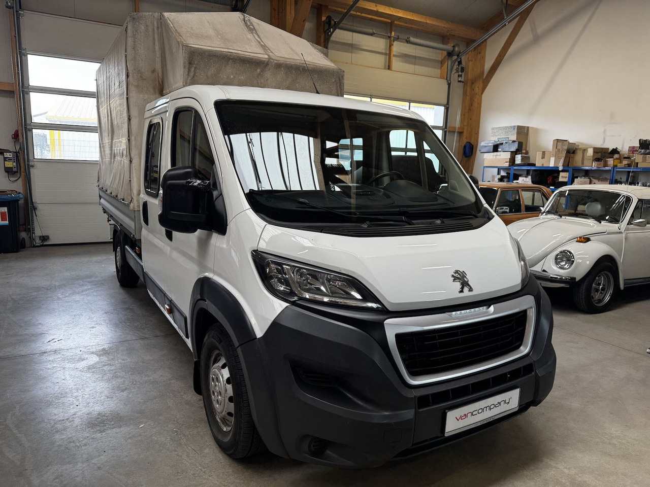 Peugeot Boxer 165 HDI Doka Pritsche Plane Ladekran - Малотоннажный бортовой грузовик, Грузопассажирский фургон: фото 3 Peugeot Boxer 165 HDI Doka Pritsche Plane Ladekran - Малотоннажный бортовой грузовик, Грузопассажирский фургон: фото 3