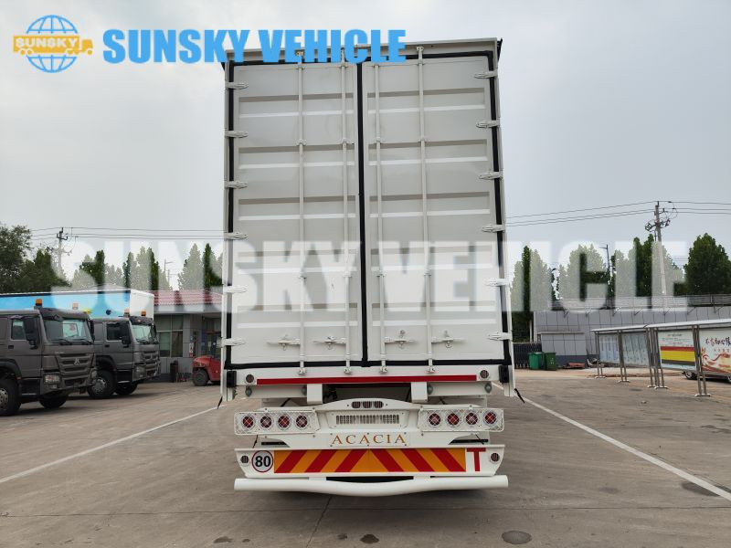 HOWO 13 meters curtain side semi trailer - Тентованный полуприцеп: фото 5 HOWO 13 meters curtain side semi trailer - Тентованный полуприцеп: фото 5
