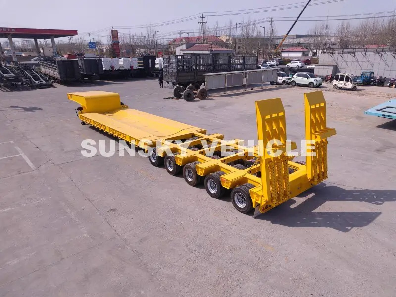 SUNSKY 100 Tons 10 Axles Lowbed trailer - Низкорамный полуприцеп: фото 1 SUNSKY 100 Tons 10 Axles Lowbed trailer - Низкорамный полуприцеп: фото 1