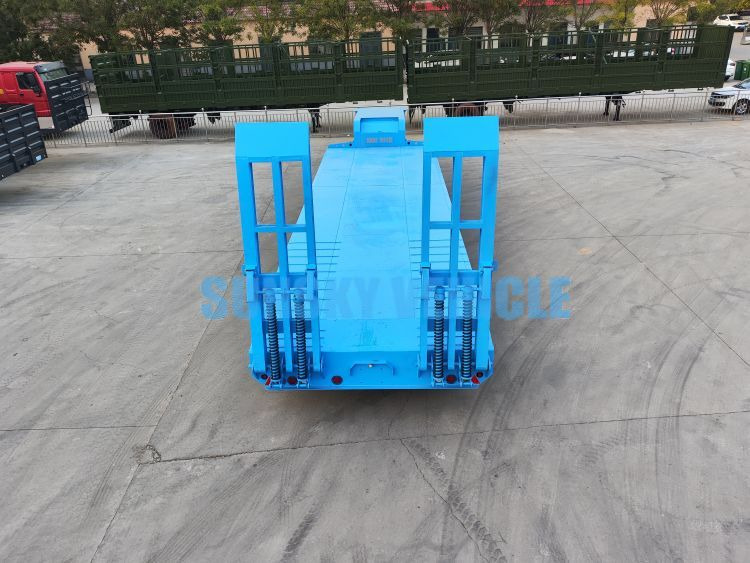 Новый Низкорамный полуприцеп для транспортировки тяжёлой техники SUNSKY 30Ton lowbed trailer: фото 9