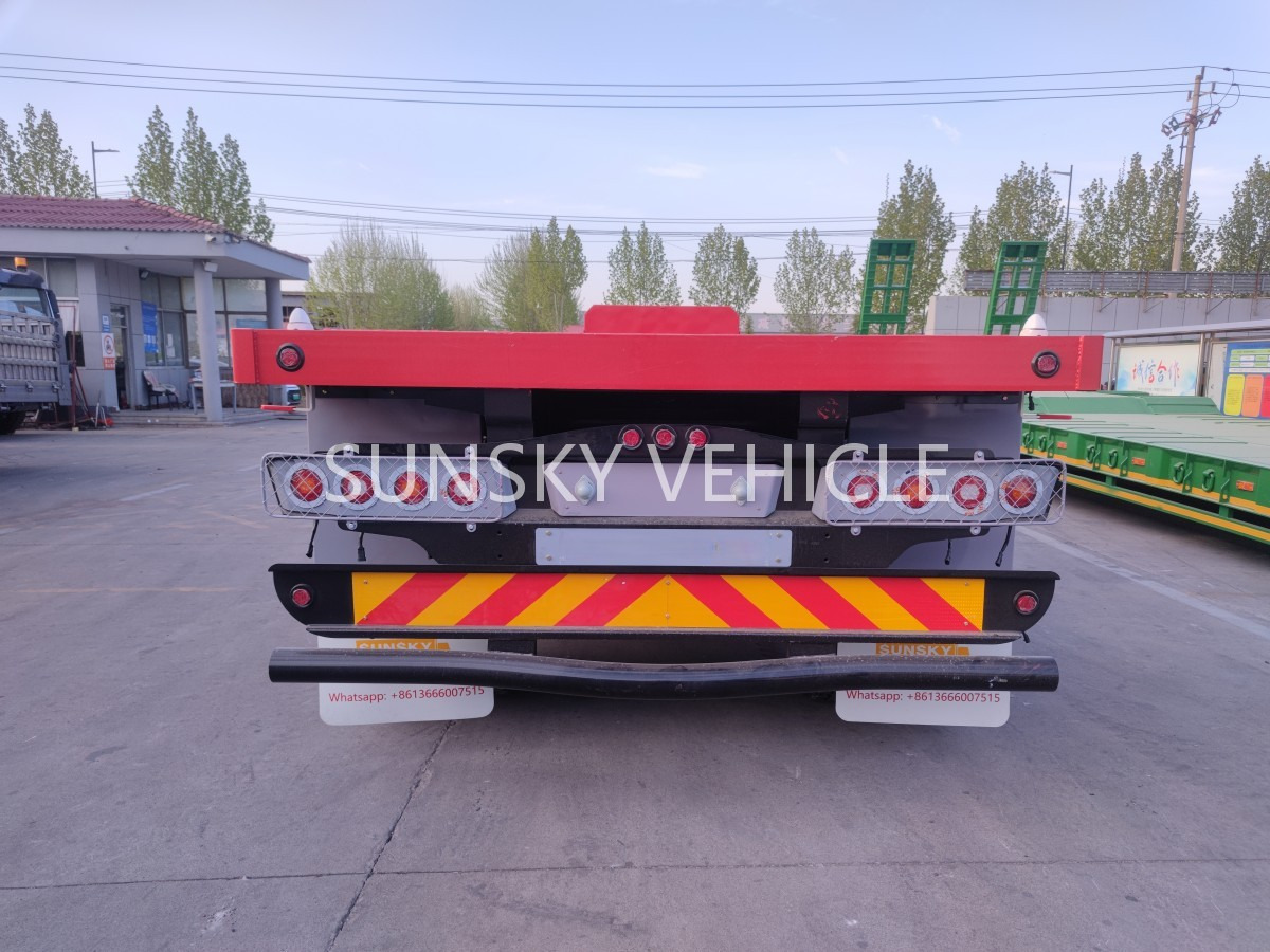 SUNSKY Flatbed Trailer with henred type axles and suspension - Полуприцеп бортовой/ Платформа: фото 3 SUNSKY Flatbed Trailer with henred type axles and suspension - Полуприцеп бортовой/ Платформа: фото 3