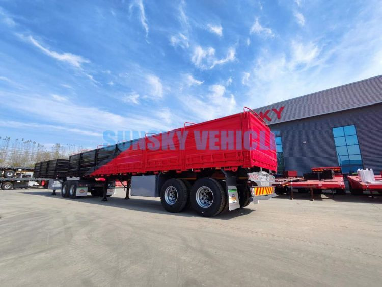 SUNSKY Interlink Semi Trailer - Полуприцеп бортовой/ Платформа: фото 5 SUNSKY Interlink Semi Trailer - Полуприцеп бортовой/ Платформа: фото 5