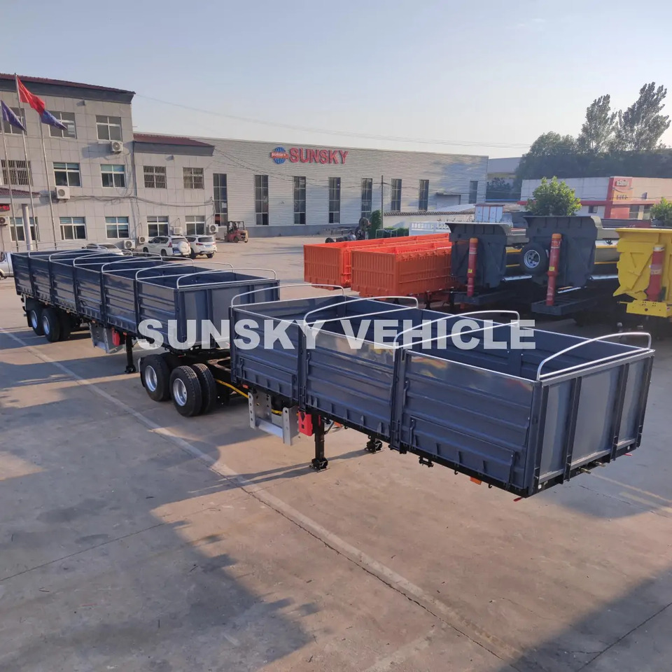 SUNSKY Superlink Trailer - Полуприцеп бортовой/ Платформа: фото 2 SUNSKY Superlink Trailer - Полуприцеп бортовой/ Платформа: фото 2