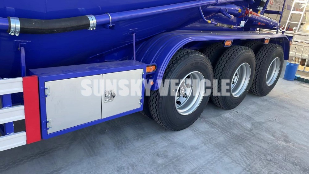 SUNSKY bulk cement trailer - Полуприцеп-цистерна: фото 3 SUNSKY bulk cement trailer - Полуприцеп-цистерна: фото 3