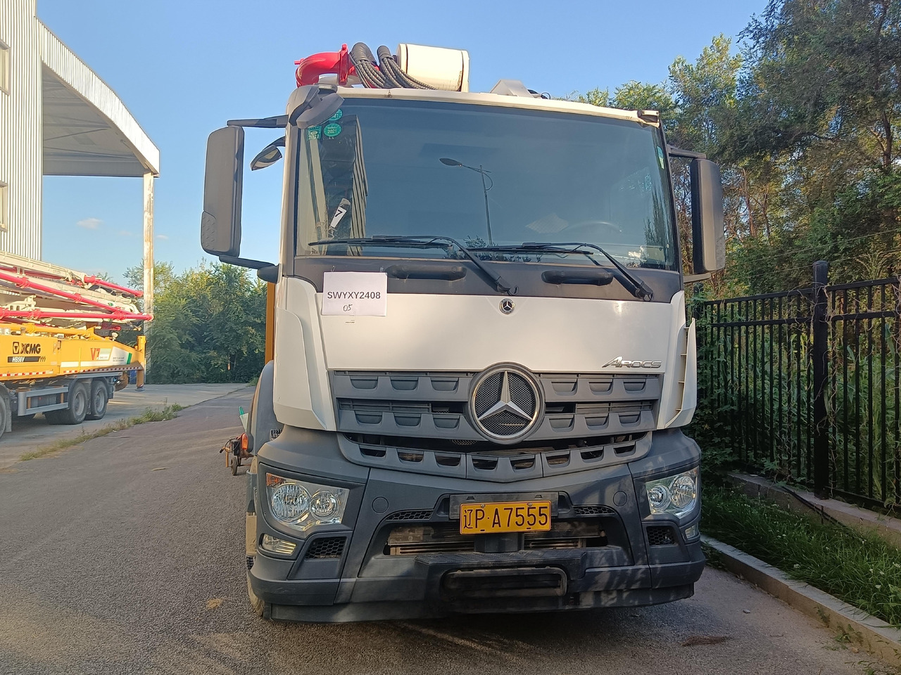 XCMG Official Concrete Machinery Pump HB58V Used Cement Pump Truck For Sale - Автобетононасос: фото 2 XCMG Official Concrete Machinery Pump HB58V Used Cement Pump Truck For Sale - Автобетононасос: фото 2