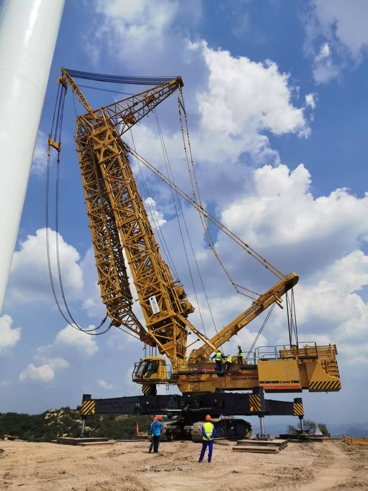 XCMG Official Construction Mobile Crane XGC2100W 110Ton Used Hydraulic Crawler Crane - Гусеничный кран: фото 4 XCMG Official Construction Mobile Crane XGC2100W 110Ton Used Hydraulic Crawler Crane - Гусеничный кран: фото 4