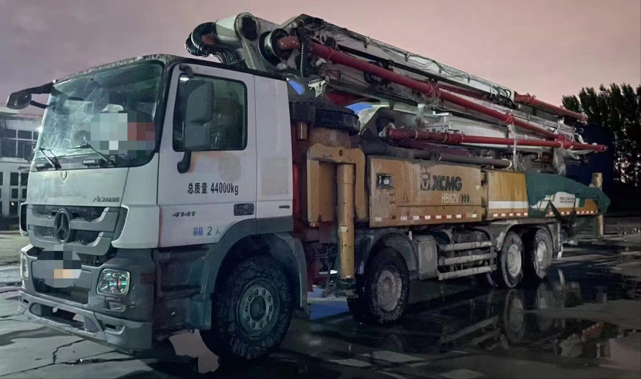 XCMG Official Hb58V Concrete Machinery 2019 Used 58m Concrete Pump Truck for Sale - Автобетононасос: фото 4 XCMG Official Hb58V Concrete Machinery 2019 Used 58m Concrete Pump Truck for Sale - Автобетононасос: фото 4