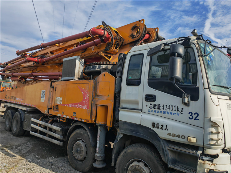 XCMG Official Hb60K 2016 Year Used 56m Truck-Mounted Concrete Pump Truck for Sale - Автобетононасос: фото 2 XCMG Official Hb60K 2016 Year Used 56m Truck-Mounted Concrete Pump Truck for Sale - Автобетононасос: фото 2