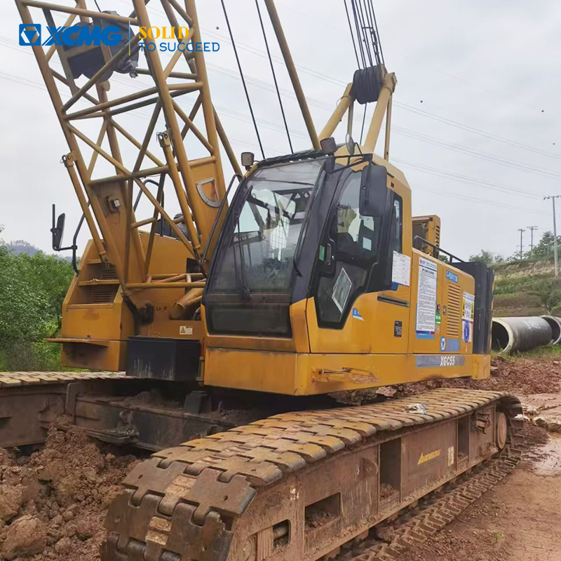 XCMG XGC55 55ton second hand 2021 crane with crawler for sale - Гусеничный кран: фото 1 XCMG XGC55 55ton second hand 2021 crane with crawler for sale - Гусеничный кран: фото 1