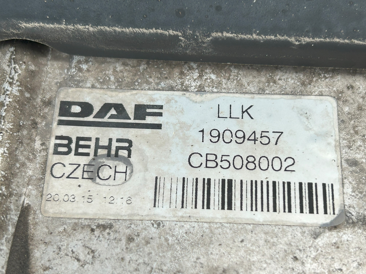 DAF CF EURO 6 COOLER SET - Радиатор для Грузовиков: фото 5 DAF CF EURO 6 COOLER SET - Радиатор для Грузовиков: фото 5