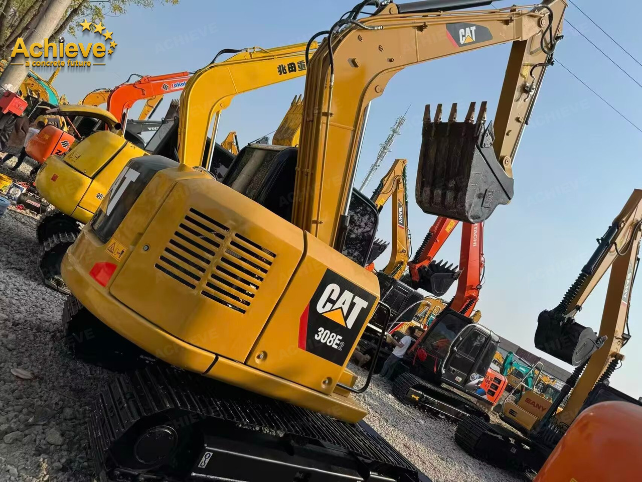 CATERPILLAR CATERPILLAR 307 CAT 36.5kW/h C2.4 DI 7,500 kg 51.0 kN 4.9 km/h【ACHIEVE】 TOP CONDITION!!! - Мини-экскаватор: фото 4 CATERPILLAR CATERPILLAR 307 CAT 36.5kW/h C2.4 DI 7,500 kg 51.0 kN 4.9 km/h【ACHIEVE】 TOP CONDITION!!! - Мини-экскаватор: фото 4