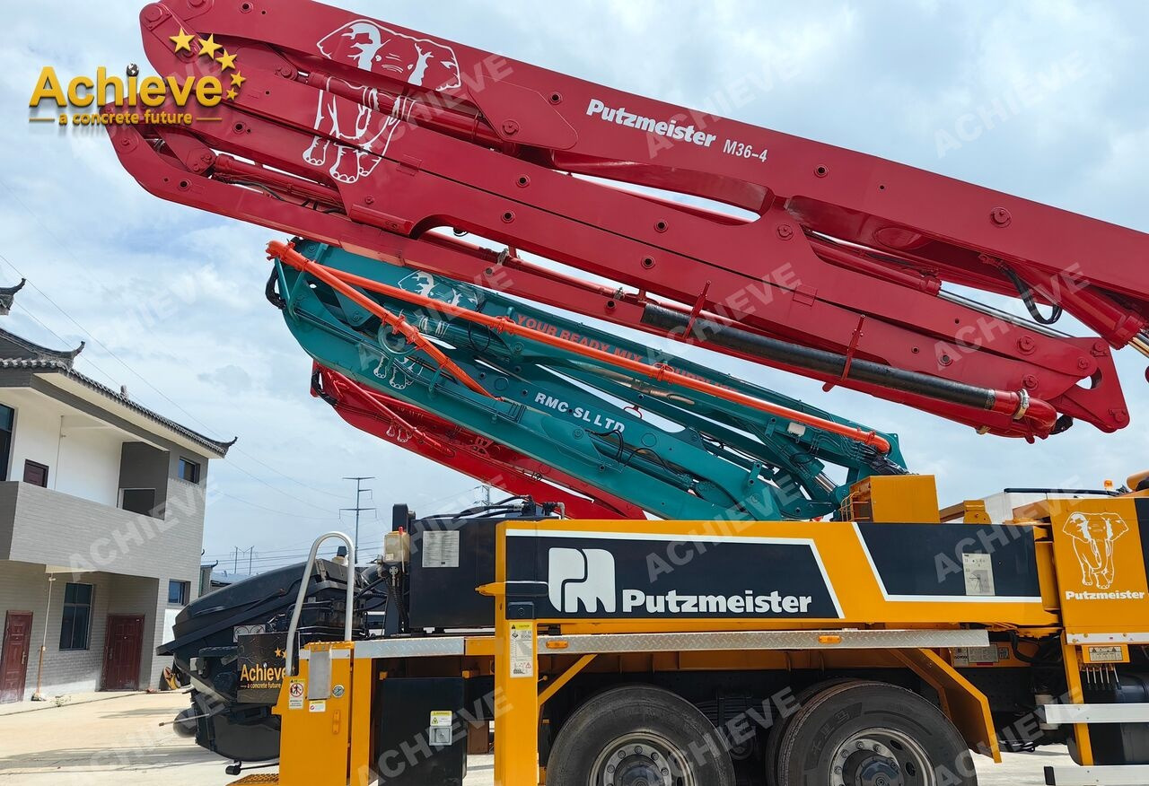 Автобетононасос PUTZMEISTER Mercedes-Benz 4141 Putzmeister 49.5M 【ACHIEVE】TOP CONDITION!!!: фото 15