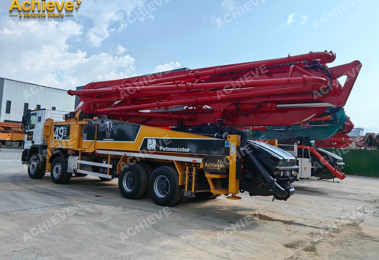 Автобетононасос PUTZMEISTER Mercedes-Benz 4141 Putzmeister 49.5M 【ACHIEVE】TOP CONDITION!!!: фото 7