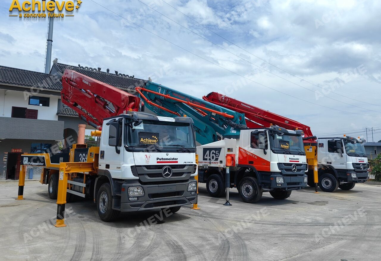 Автобетононасос PUTZMEISTER Mercedes-Benz 4141 Putzmeister 49.5M 【ACHIEVE】TOP CONDITION!!!: фото 9