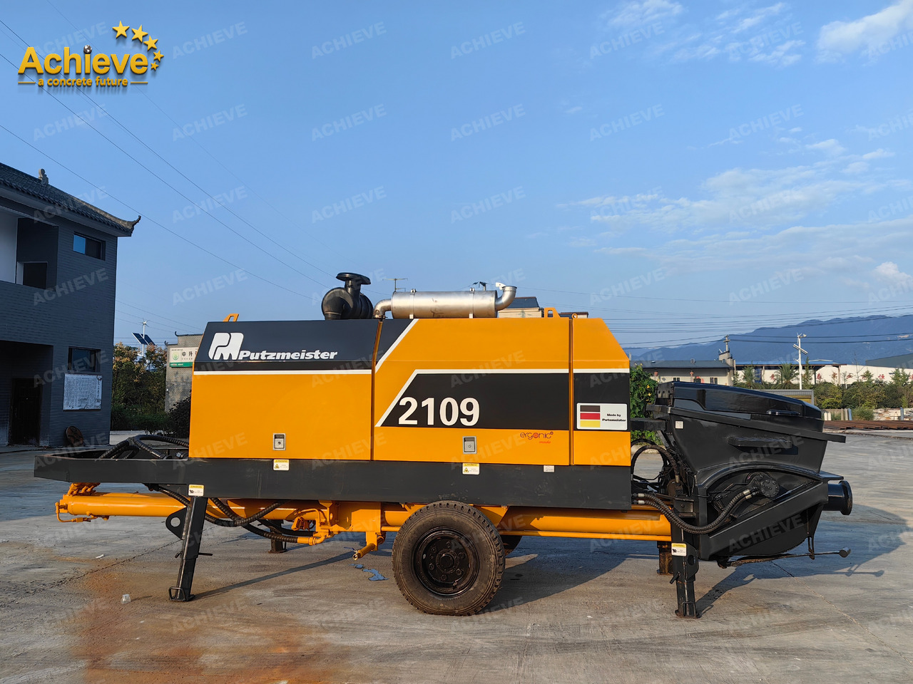 Putzmeister 2013 putzmeist BSA2109H-D Stationary concrete pump【ACHIEVE】TOP CONDITION!!! - Бетононасос стационарный: фото 1 Putzmeister 2013 putzmeist BSA2109H-D Stationary concrete pump【ACHIEVE】TOP CONDITION!!! - Бетононасос стационарный: фото 1
