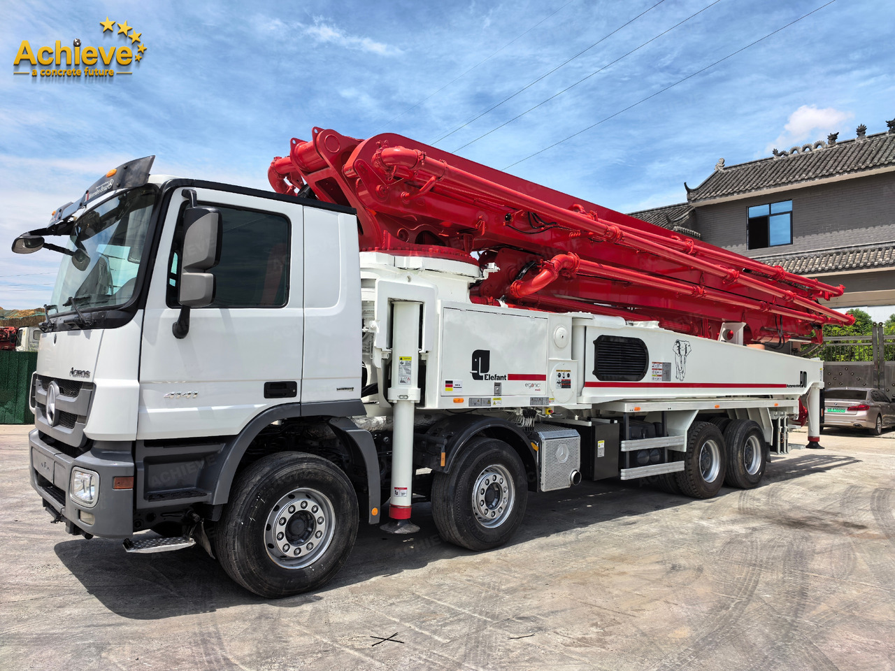 Putzmeister Putzmeister M56-4RZ Actros 4141Mercedes-Benz Concrete pump truck 【ACHIEVE】TOP CONDITION!!! - Автобетононасос: фото 2 Putzmeister Putzmeister M56-4RZ Actros 4141Mercedes-Benz Concrete pump truck 【ACHIEVE】TOP CONDITION!!! - Автобетононасос: фото 2