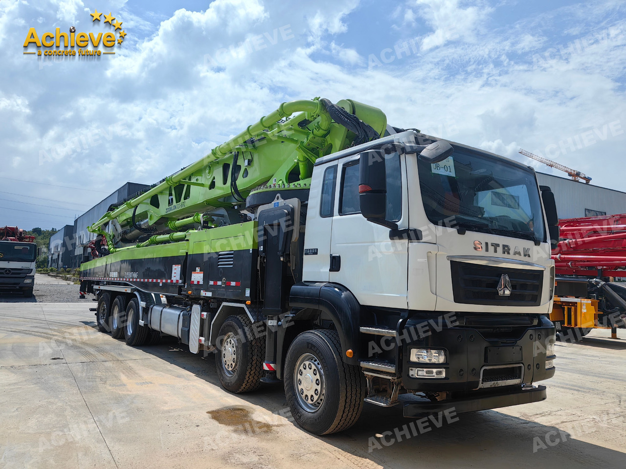 Zoomlion Zoomlion 70M 70X-6RZ Concrete pump truck ACTROS 4141 【ACHIEVE】TOP CONDITION!!! - Автобетононасос: фото 1 Zoomlion Zoomlion 70M 70X-6RZ Concrete pump truck ACTROS 4141 【ACHIEVE】TOP CONDITION!!! - Автобетононасос: фото 1