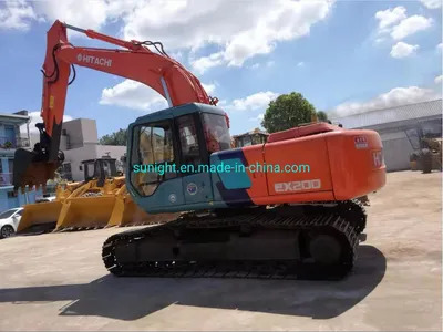 Good Price Japan Surplus Backhoe Hitachi Ex200 Excavator with Breaker Line for Sale - Гусеничный экскаватор: фото 1 Good Price Japan Surplus Backhoe Hitachi Ex200 Excavator with Breaker Line for Sale - Гусеничный экскаватор: фото 1