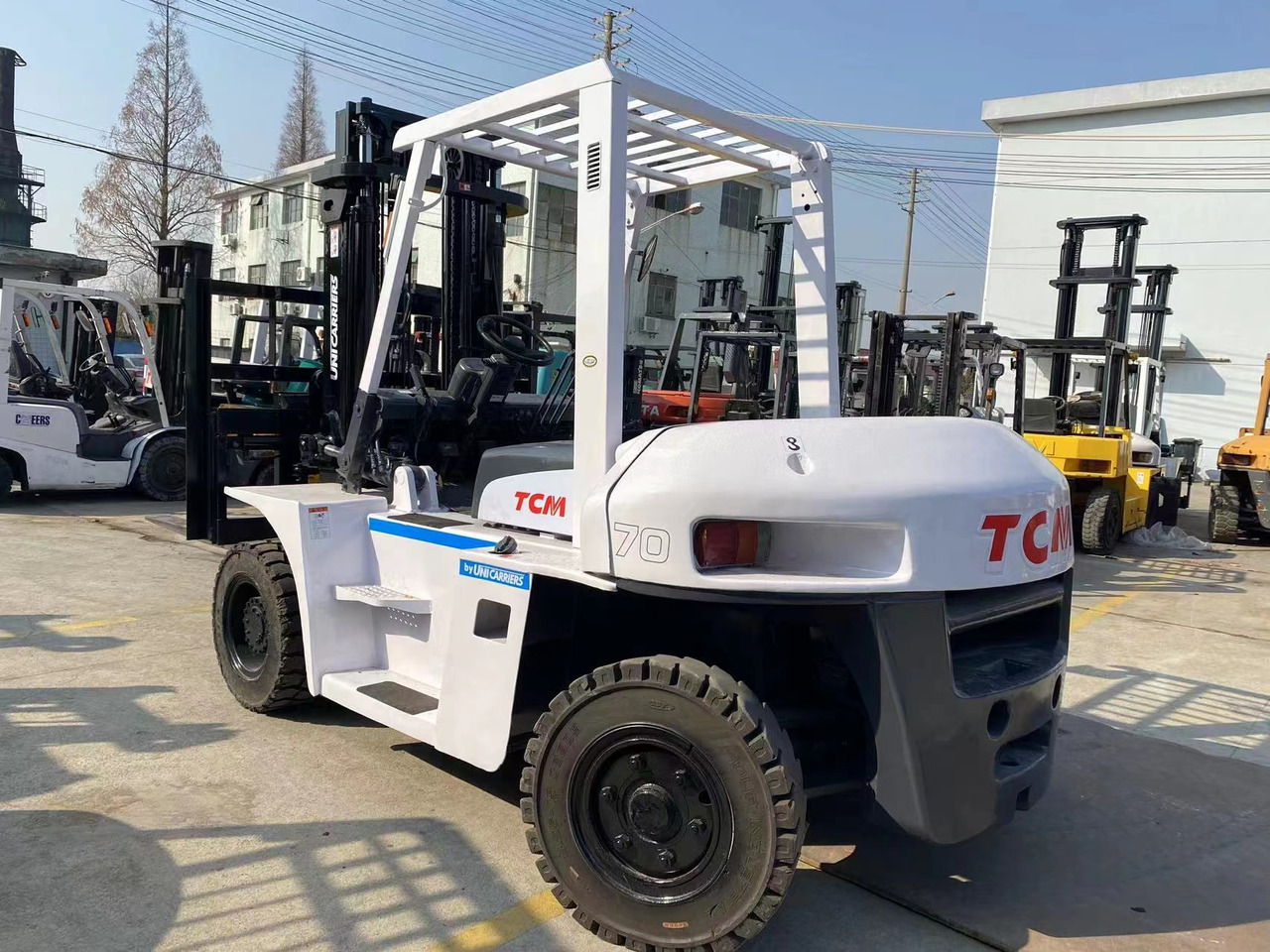 TCM 7 ton Diesel Forklift Used Condition FD70 Forklift Truck - Дизельный погрузчик: фото 2 TCM 7 ton Diesel Forklift Used Condition FD70 Forklift Truck - Дизельный погрузчик: фото 2