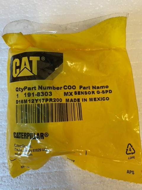 Caterpillar various 191-8303 1918303 sensor gp - Запчасти для Строительной техники: фото 1 Caterpillar various 191-8303 1918303 sensor gp - Запчасти для Строительной техники: фото 1