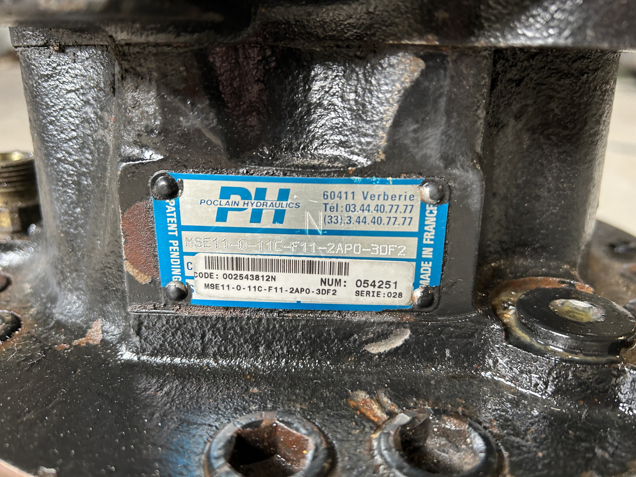 POCLAIN HYDRAULICS MSE11 - Поворотный редуктор для Экскаваторов: фото 4 POCLAIN HYDRAULICS MSE11 - Поворотный редуктор для Экскаваторов: фото 4