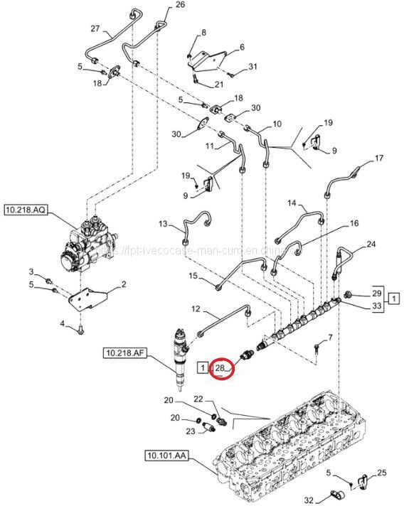 FPT IVECO CASE Cursor11 EURO 6 F3GFE613A B001 5801863562/5801690111 Common rail sensor 5801483105 - Сенсор: фото 4 FPT IVECO CASE Cursor11 EURO 6 F3GFE613A B001 5801863562/5801690111 Common rail sensor 5801483105 - Сенсор: фото 4
