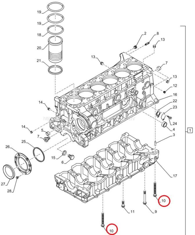 FPT IVECO CASE Cursor11 F3GFE613A B001 5801863562 screw 166758835 - Двигатель и запчасти: фото 1 FPT IVECO CASE Cursor11 F3GFE613A B001 5801863562 screw 166758835 - Двигатель и запчасти: фото 1
