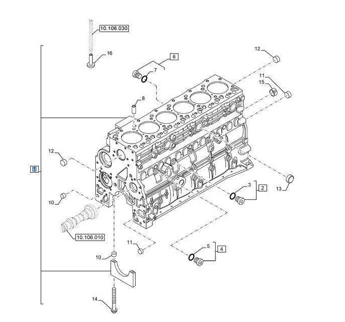 IVECO FPT F4HFE613Y Cylinder Block 504388602 - Блок цилиндров для Тракторов: фото 1 IVECO FPT F4HFE613Y Cylinder Block 504388602 - Блок цилиндров для Тракторов: фото 1